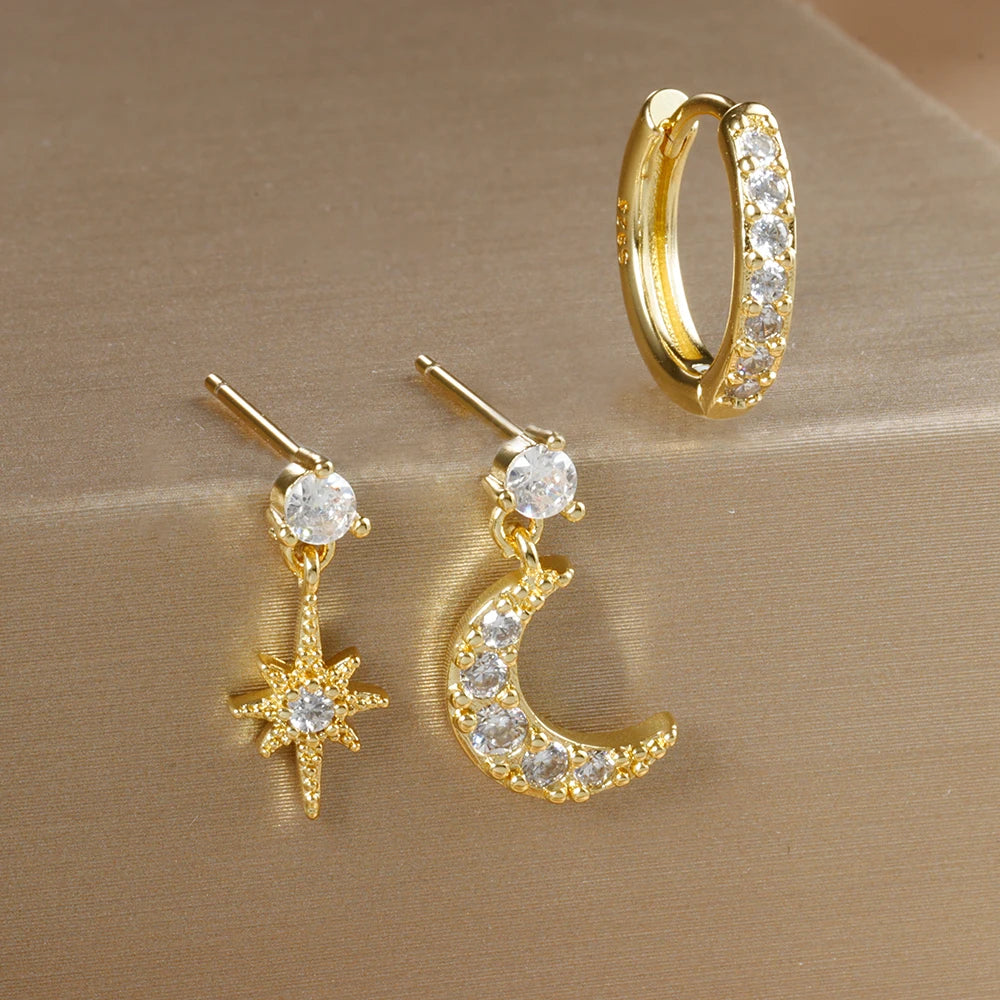 Eternal Charm – Stilvolle Creolen & Huggies mit trendigen Motiven