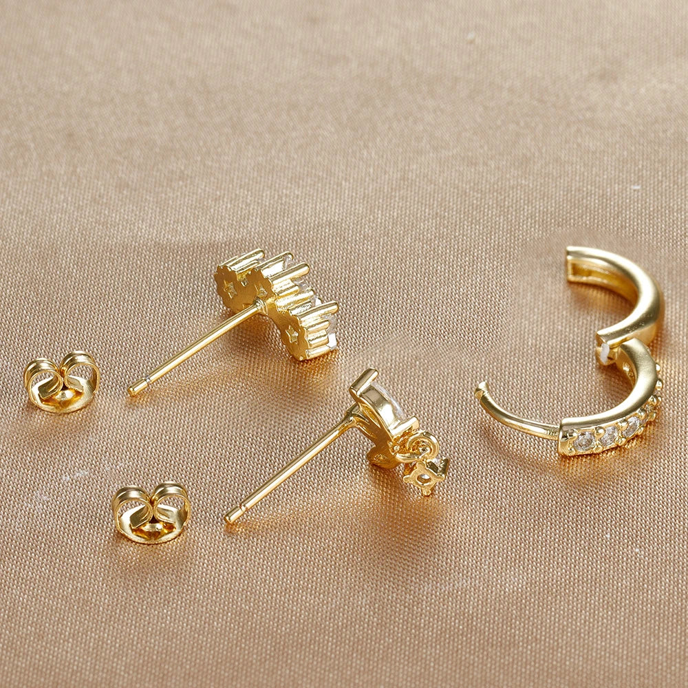 Eternal Charm – Stilvolle Creolen & Huggies mit trendigen Motiven