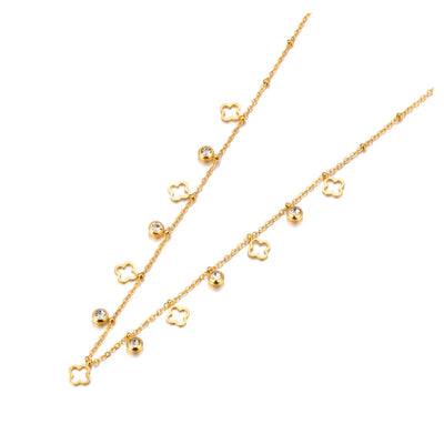 Elegante Halskette in Roségold