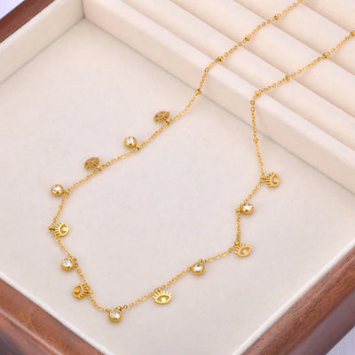 Elegante Halskette in Roségold