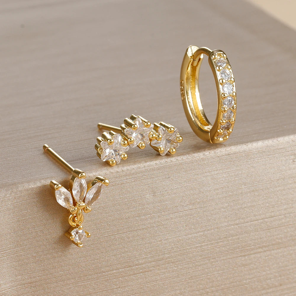 Eternal Charm – Stilvolle Creolen & Huggies mit trendigen Motiven