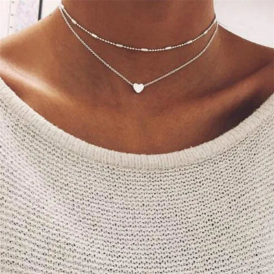 Eternal Pearl – Elegante Perlenkette mit Goldkette, verstellbar & hochwertig