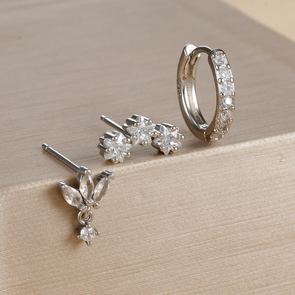 Eternal Charm – Stilvolle Creolen & Huggies mit trendigen Motiven